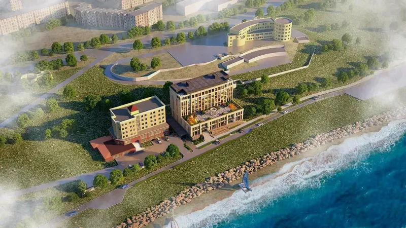 Апартамент-отель Caspian Deluxe (Апартамент-отель Каспиан Делюкс)