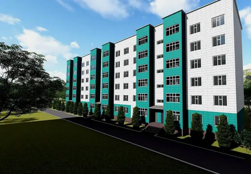 ЖК на ул. Каллаур Акима, 2а