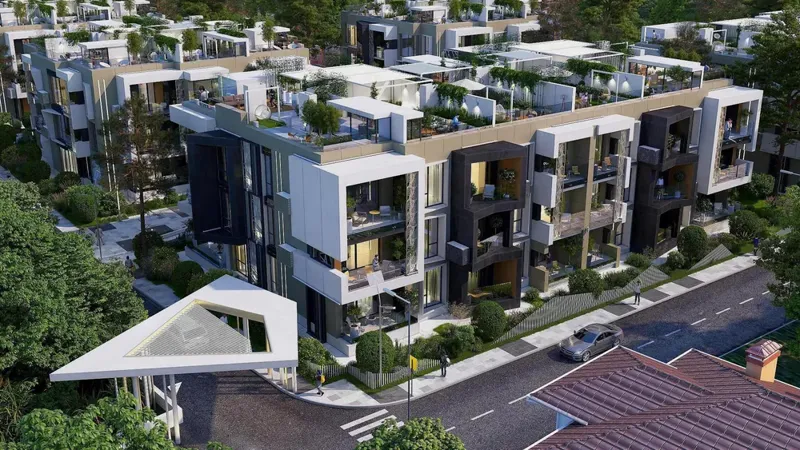 ЖК Montblanc (ЖК Монблан) в Алматы строят на месте оврага